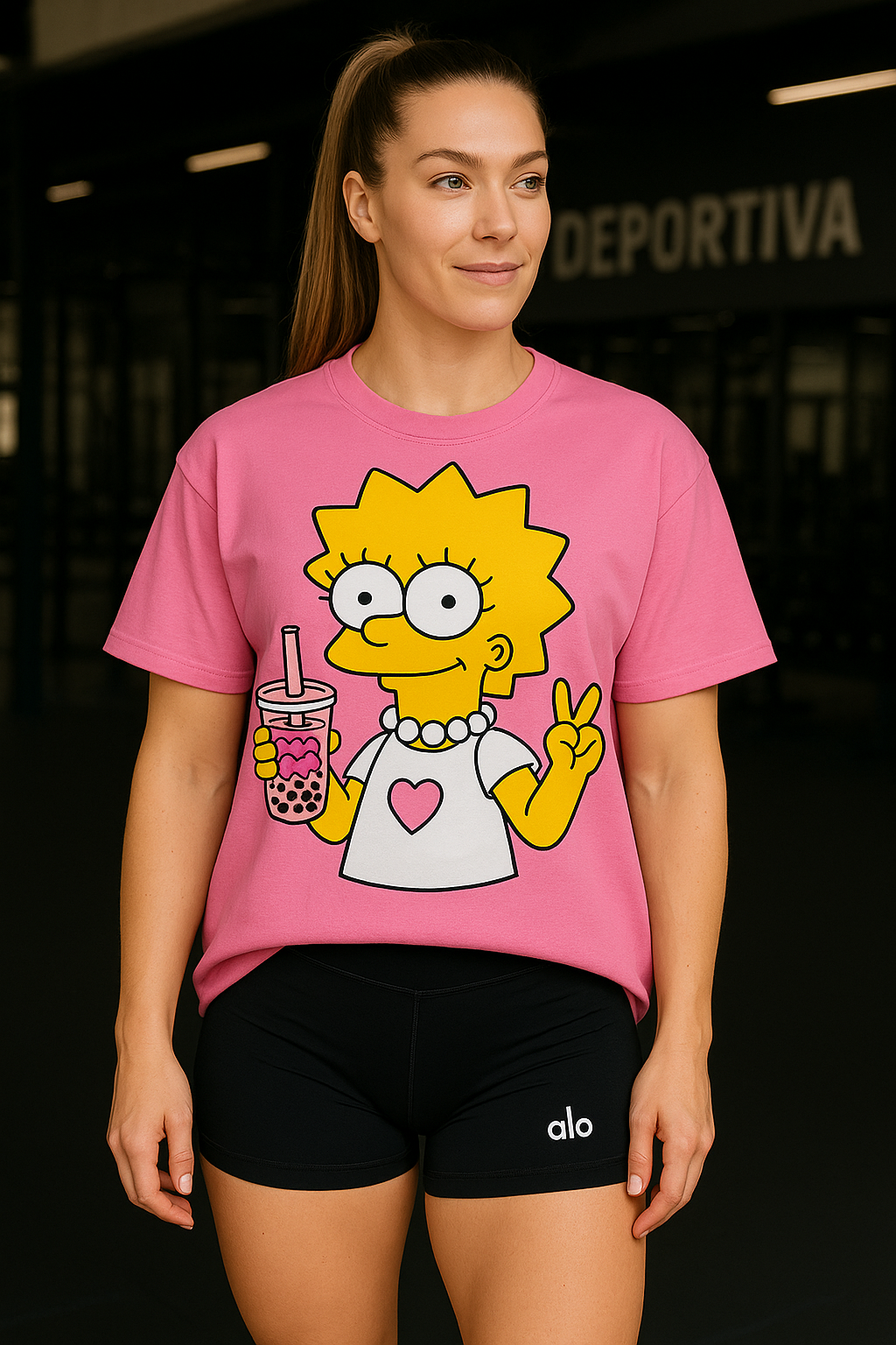 Conjunto 2 pcs Camiseta / Short pushup