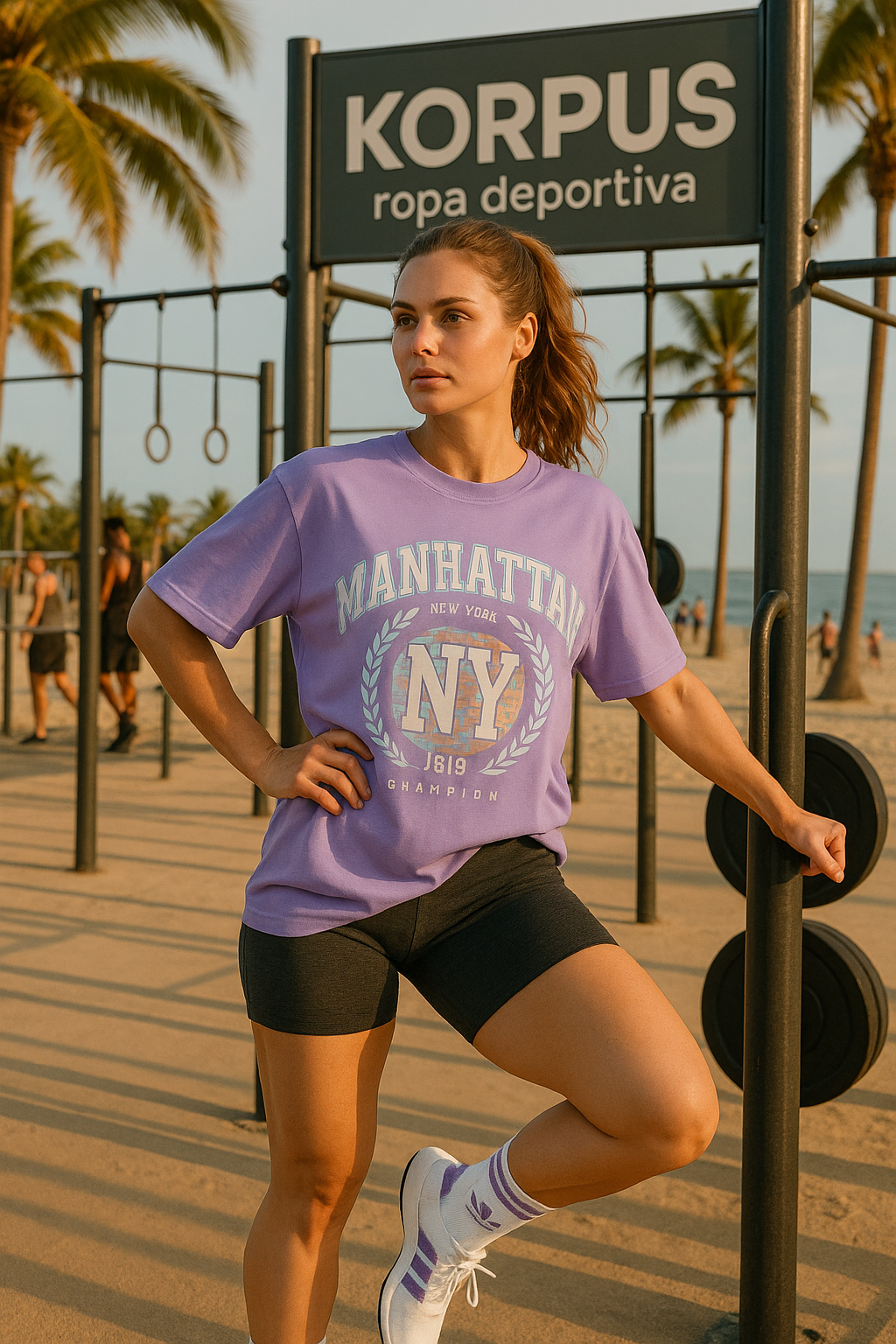 Conjunto 2 pcs Camiseta / Short pushup